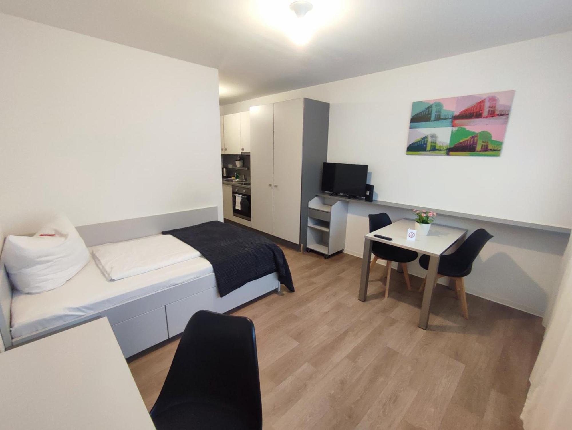 Spreepolis Boardinghaus Aparthotel Berlin Bilik gambar